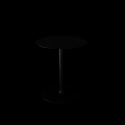 Houe - PICO Café table with round base, Ø640 - Sort