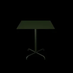Houe - PICO Café table with 4 star base, 700x700mm - Oliven Grøn