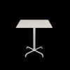 Houe - PICO Café table with 4 star base, 700x700mm - Muted Hvid