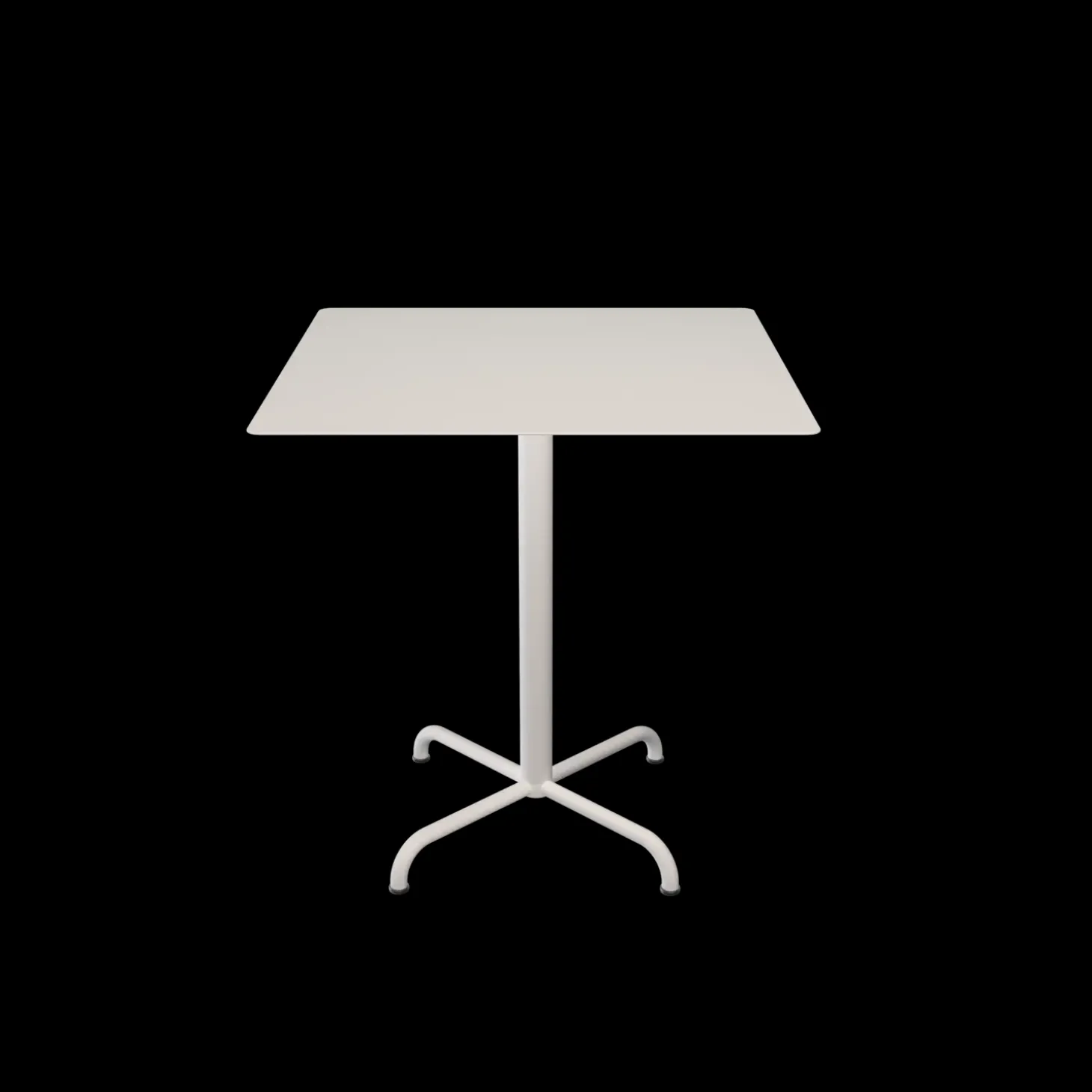 Houe - PICO Café table with 4 star base, 700x700mm - Muted Hvid