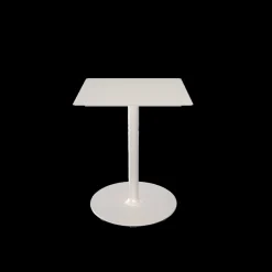 Houe - PICO Café table with round base, 600x600mm - Muted Hvid