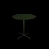Houe - PICO Café table with 4 star base, Ø740 - Oliven Grøn