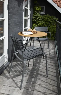 Houe - ReCLIPS Dining chair - Olive green. Armrest