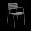 Houe - ReCLIPS Dining chair - Dark grey. Armrest