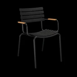 Houe - ReCLIPS Dining chair - Black. Armrest