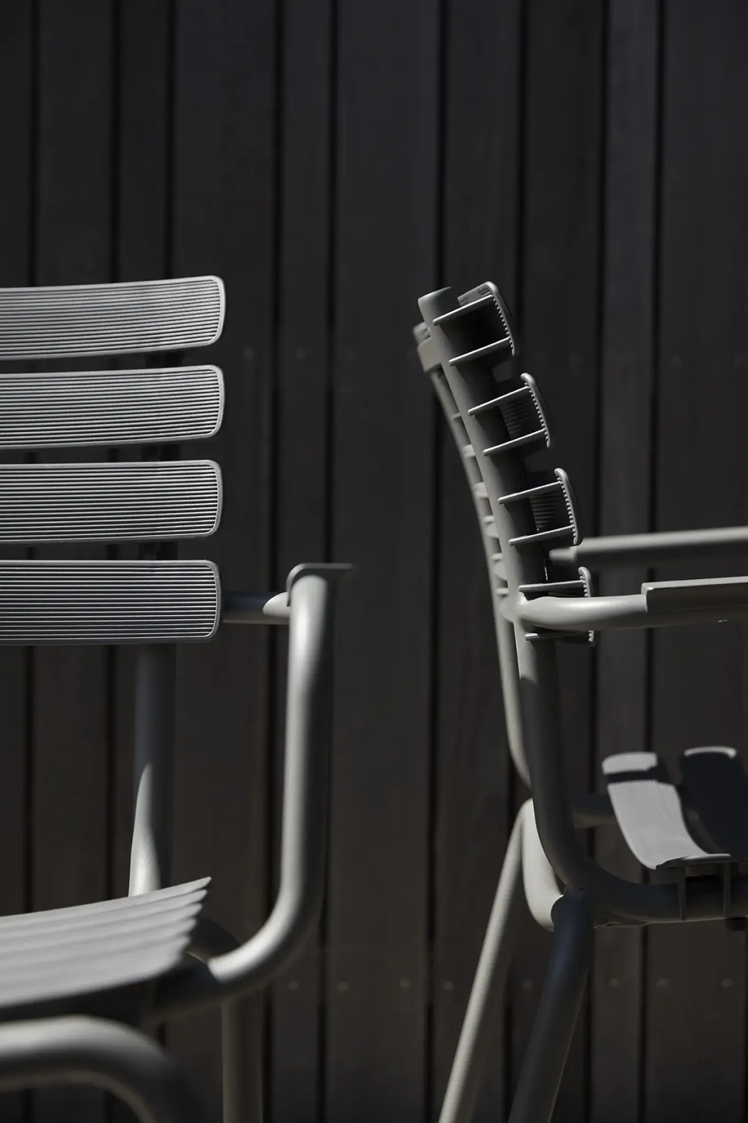 Houe - ReCLIPS Dining chair - Sky blue. Armrest