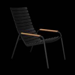 Houe - ReCLIPS Rocking chair - Black. Armrest
