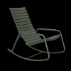 Houe - ReCLIPS Rocking chair - Olive green. Armrest