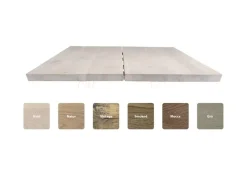 House Of Sander - Asta plankeplade - 80x120cm, Vintage olie
