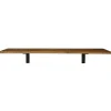 House Of Sander - York skrivebordsplade 55x180cm, Smoked - FSC