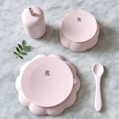 Jack o Juno - Børne Spisesæt - Little Poppy Dining Set - Lyserød