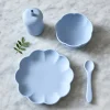 Jack o Juno - Børne Spisesæt - Little Poppy Dining Set - Lyseblå