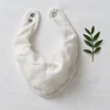 Jack o Juno - Hagesmæk - Pom Pom Textile Bib - Lys Rosa