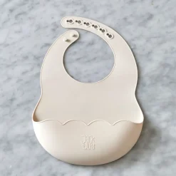 Jack o Juno - Hagesmæk - Poppy Bib - Cream