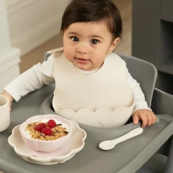 Jack o Juno - Hagesmæk - Poppy Bib - Cream