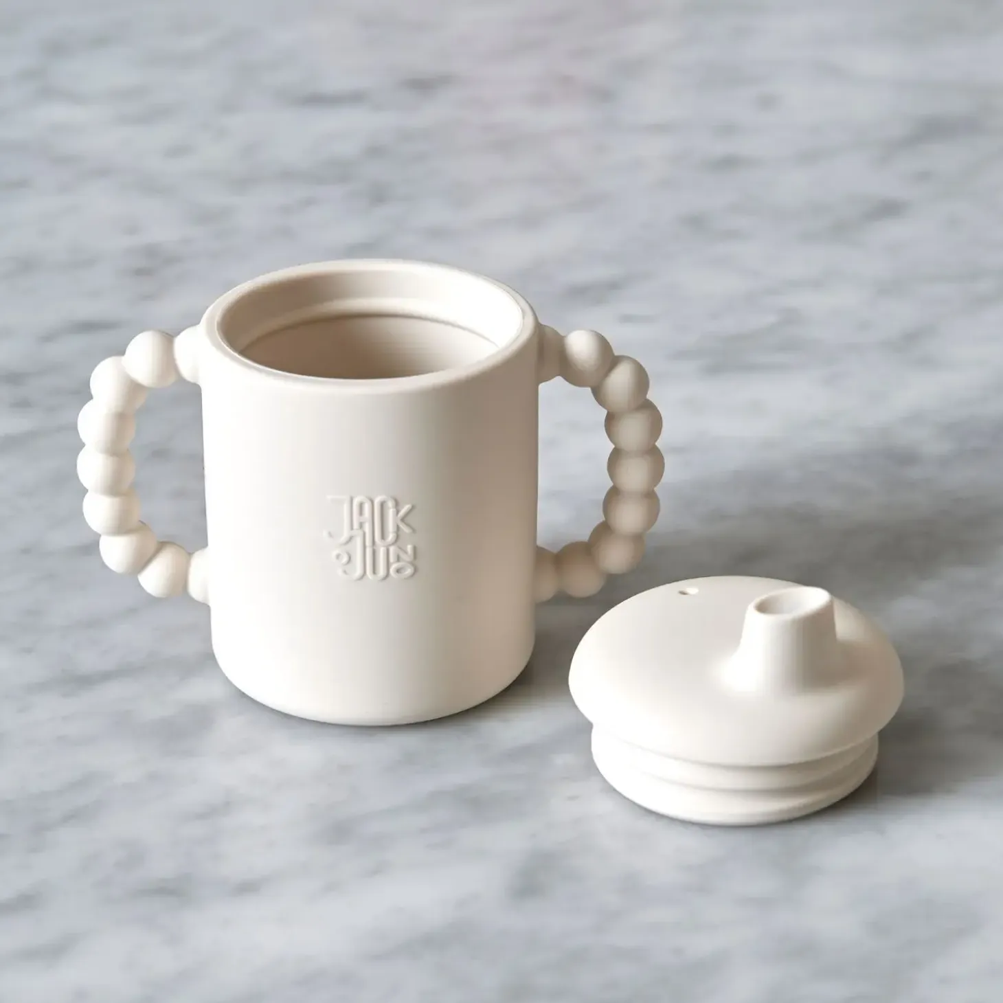 Jack o Juno - Tudekop - Bubble Sippy Cup - Cream