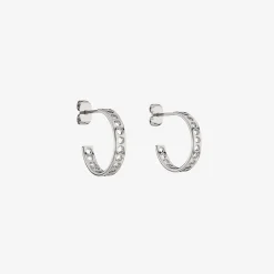 Jewelry by Grundled øreringe - Nora Øreringe - Sølvbelagt