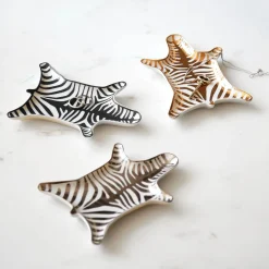 Jonathan Adler - bakke - Zebra - guld