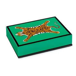 Jonathan Adler - Kortsæt - Tiger - Grøn