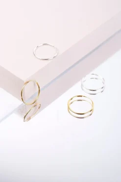 Jukserei - Guld øreringe - Creol Earrings - Gold (small)