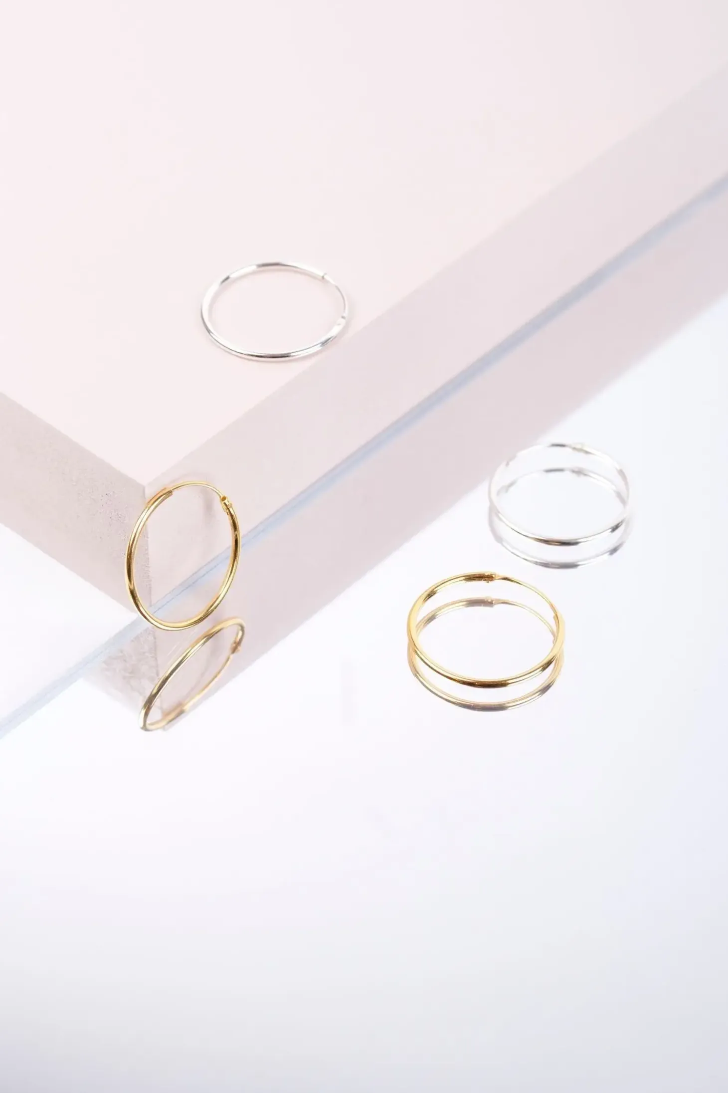 Jukserei - Guld øreringe - Creol Earrings - Gold (small)