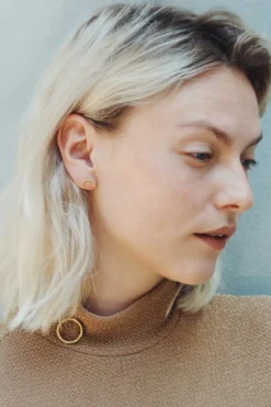 Jukserei - Guld øreringe - Marina
