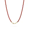 Jukserei - Halskæde - Rose Carnelian - Guld