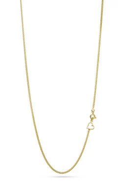 Jukserei - Heart necklace - Halskæde - Guld