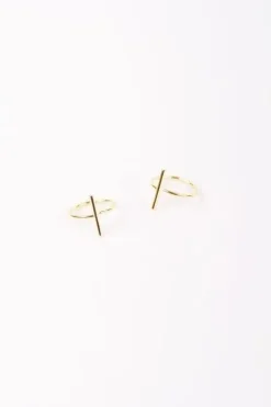 Jukserei - Iris Twist Earring - Sølv