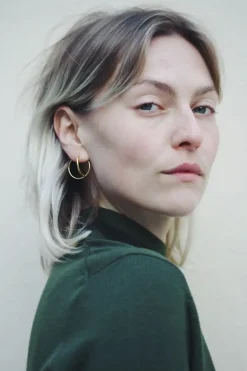 Jukserei - Orbit Ear Stud - Guld