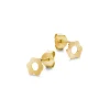 Jukserei - Poppy Ear Studs - Ørestikker - Guld