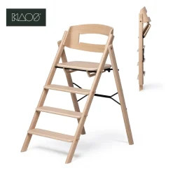 KAOS - Højstol - KAOS KLAPP® - Sammenklappelig - Eg