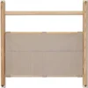KAOS - Organizer i tekstil til ribbevæg - Light grey