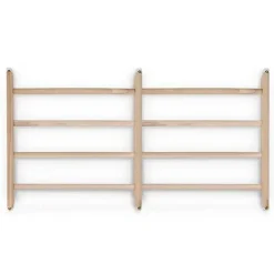 KAOS - Ribbevæg - Endeløs - HORISONTAL Dobbelt ribbe - 122x60 cm