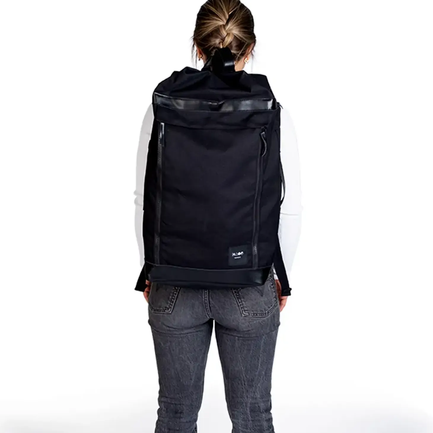 KAOS - Rygsæk, Weekend bag - 40 Liter - 28x50x28 cm - Sort