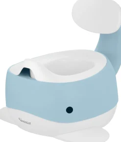 Kindsgut - Potty Training Toilet - Hval - Lys blå