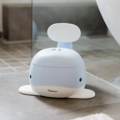 Kindsgut - Potty Training Toilet - Hval - Lys blå
