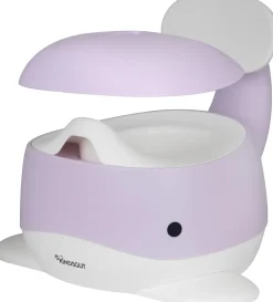 Kindsgut - Potty Training Toilet - Hval - Lilla