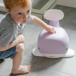 Kindsgut - Potty Training Toilet - Hval - Lilla