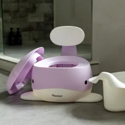 Kindsgut - Potty Training Toilet - Hval - Lilla