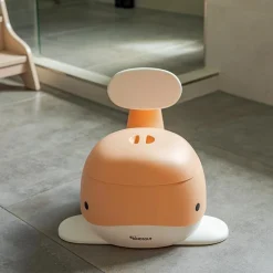 Kindsgut - Potty Training Toilet - Hval - Peach