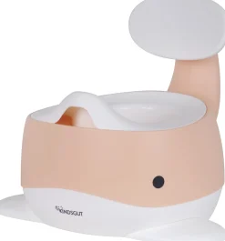 Kindsgut - Potty Training Toilet - Hval - Peach