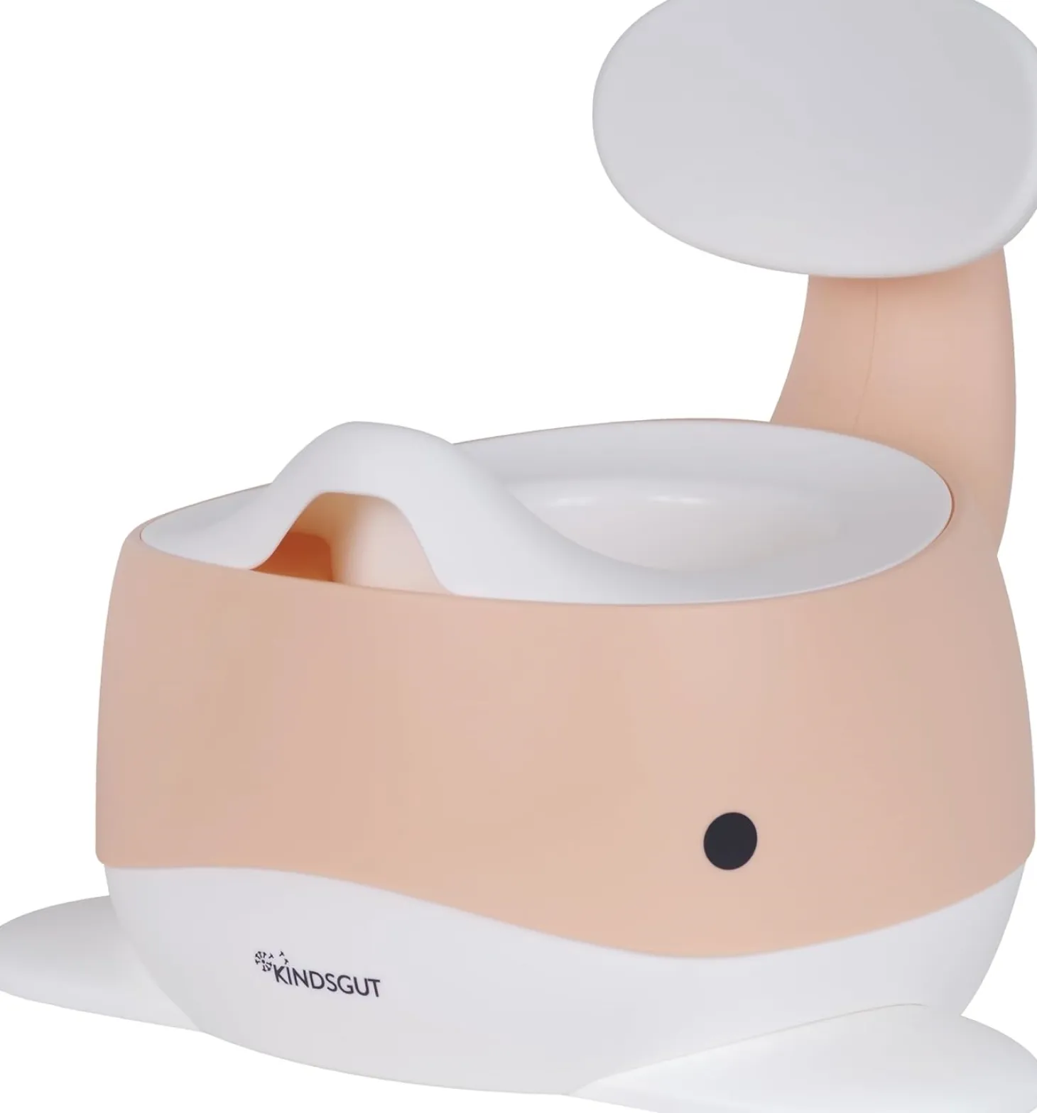 Kindsgut - Potty Training Toilet - Hval - Peach