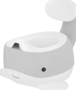 Kindsgut - Potty Training Toilet - Hval - Lys grå