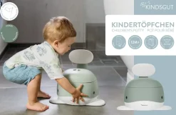 Kindsgut - Potty Training Toilet - Hval - Pistachio