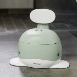 Kindsgut - Potty Training Toilet - Hval - Pistachio