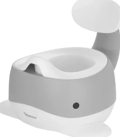 Kindsgut - Potty Training Toilet - Hval - Mørk grå