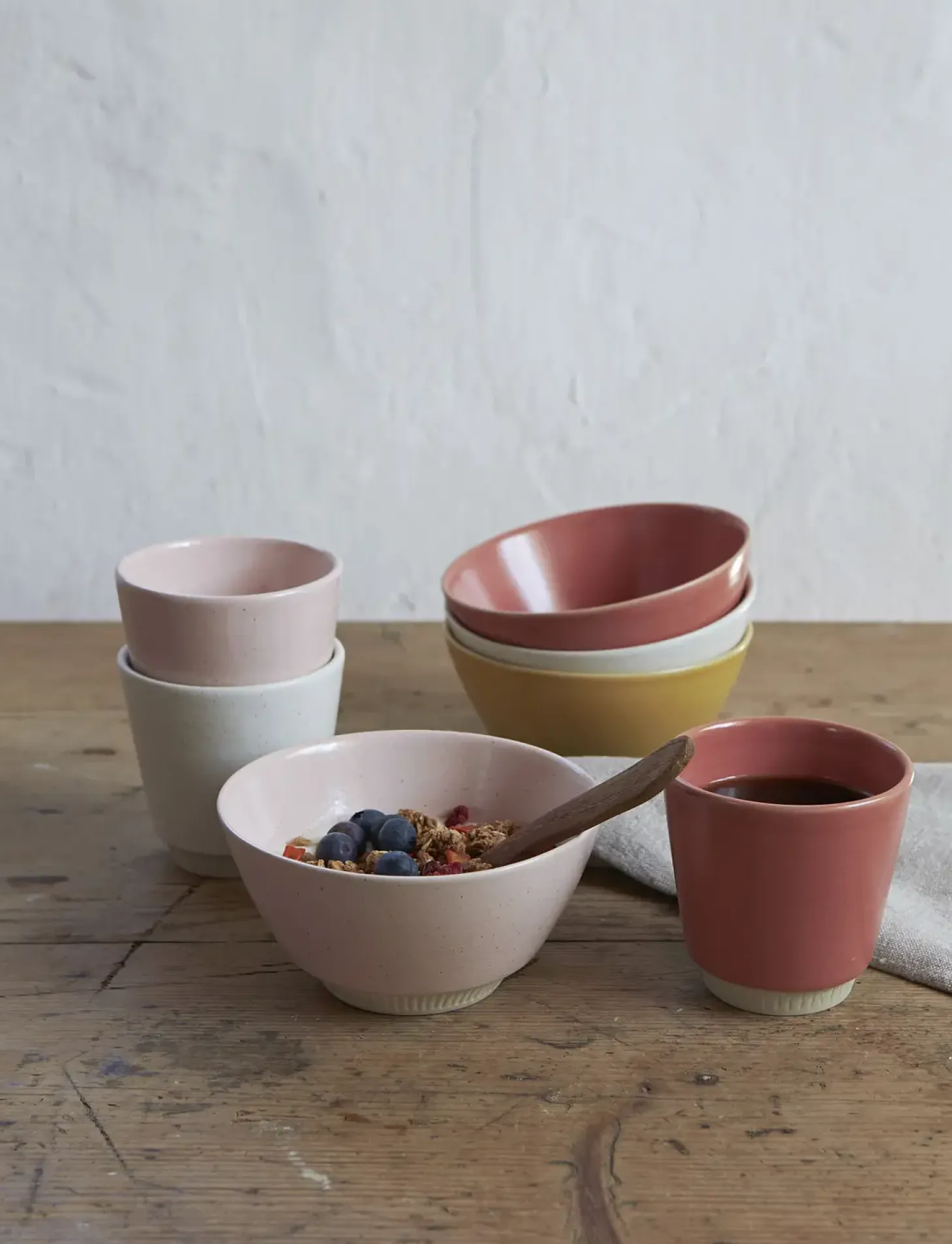 Knabstrup Keramik - Colorit kop 0.25 l. rose