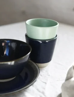 Knabstrup Keramik - Colorit tallerken Ø 19 cm navy