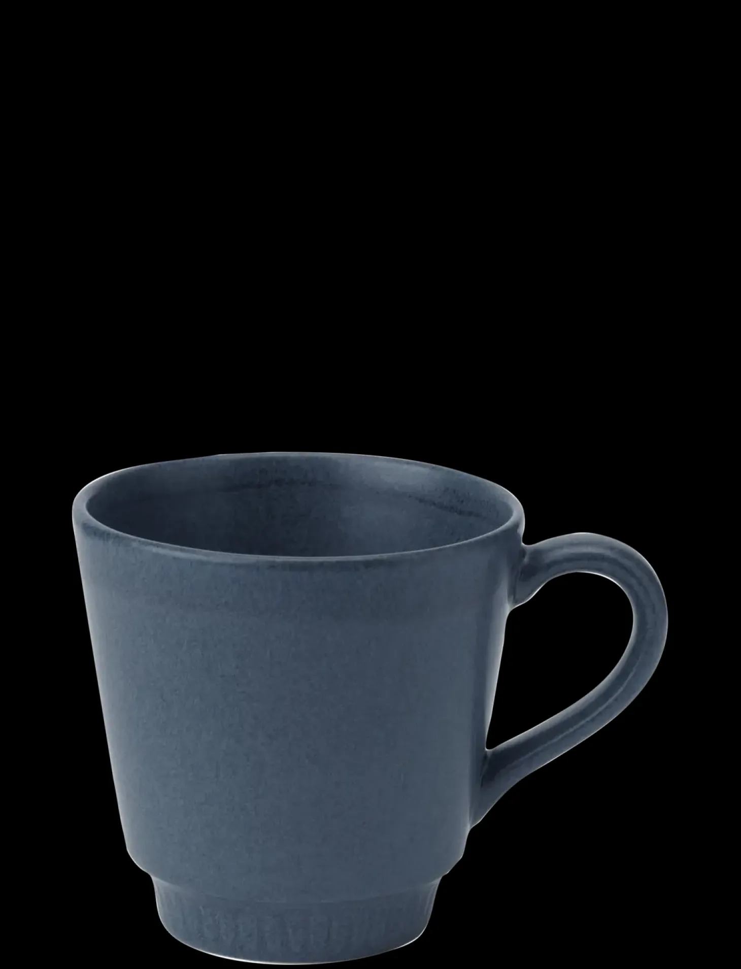 Knabstrup Keramik - krus, stort H 9 cm blue